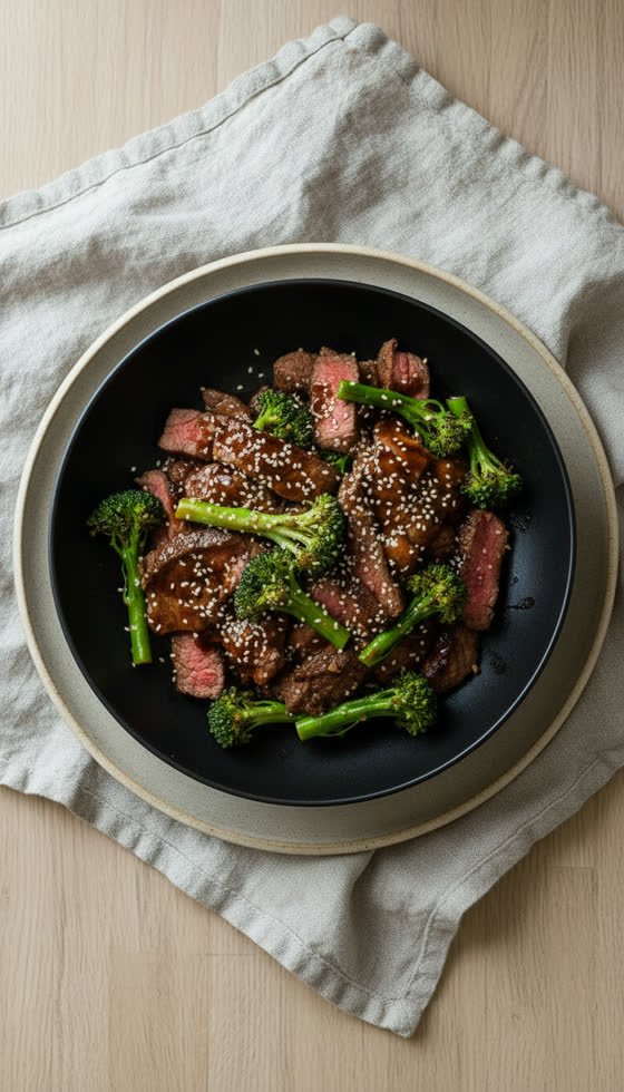 Beef and Broccoli Stir Fry