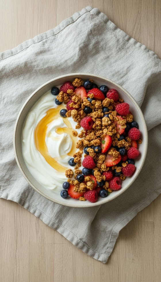 Berry Protein Yogurt Bowl