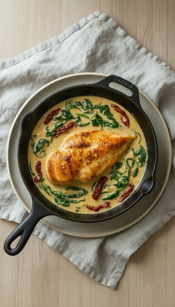 Tuscan Garlic Butter Chicken