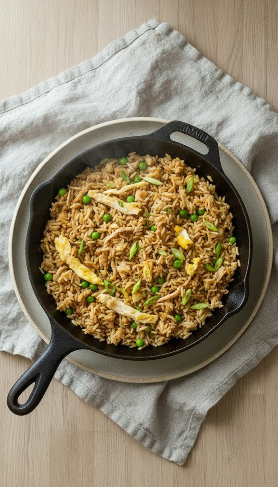 Rotisserie Chicken Fried Rice