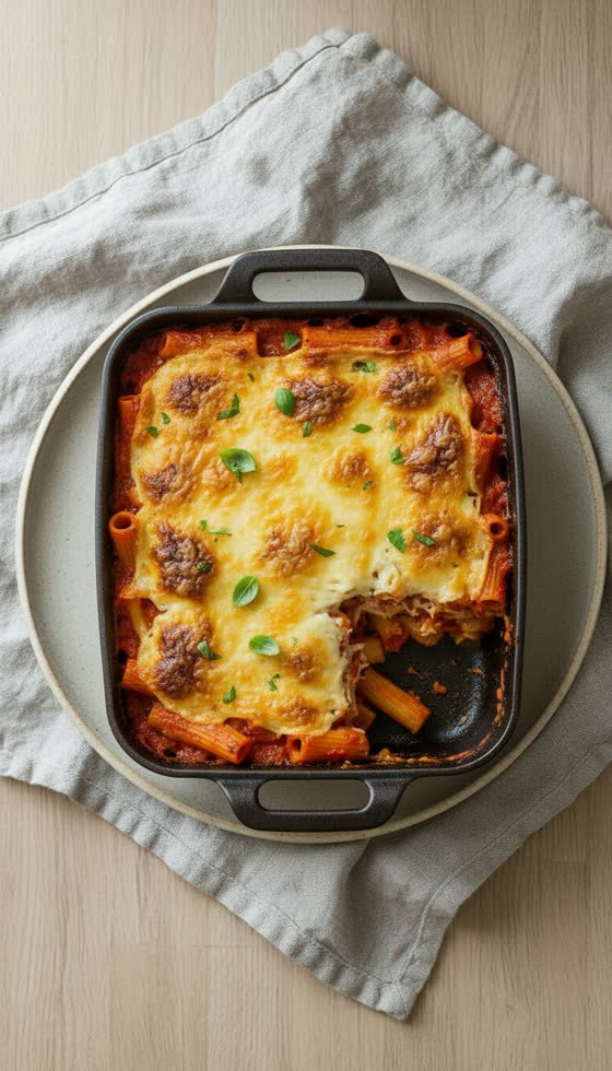 Baked Ziti with Turkey