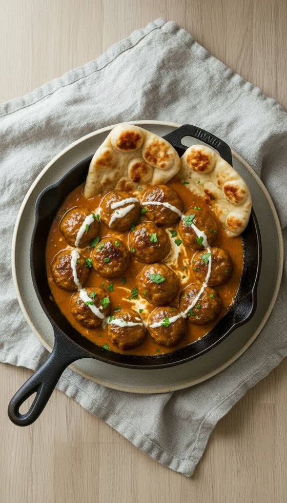 Butter Chicken Meatballs