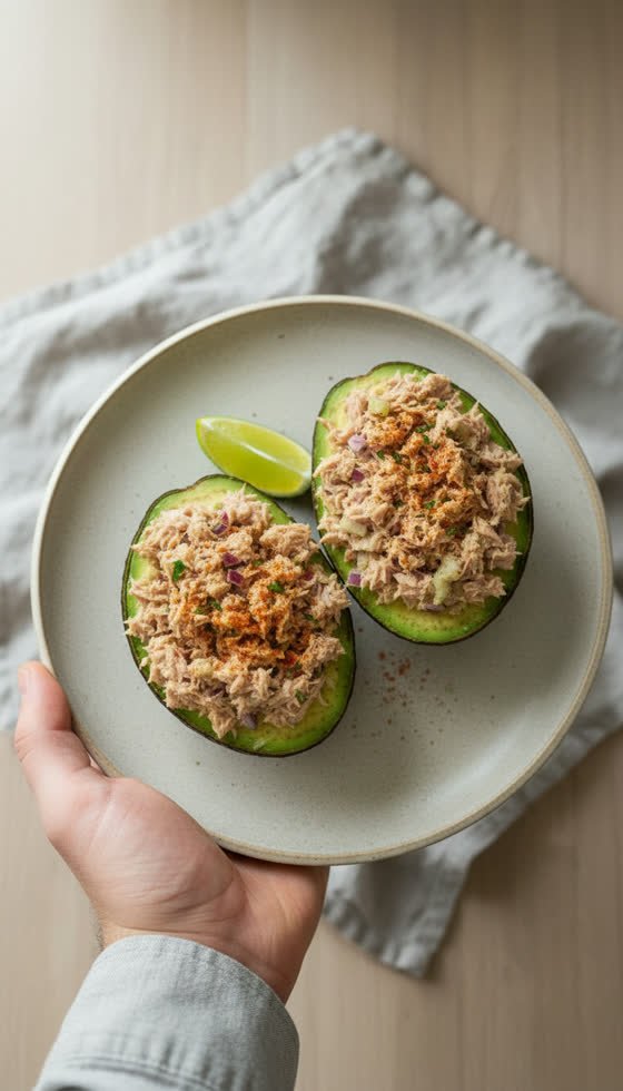 Tuna Avocado Boats