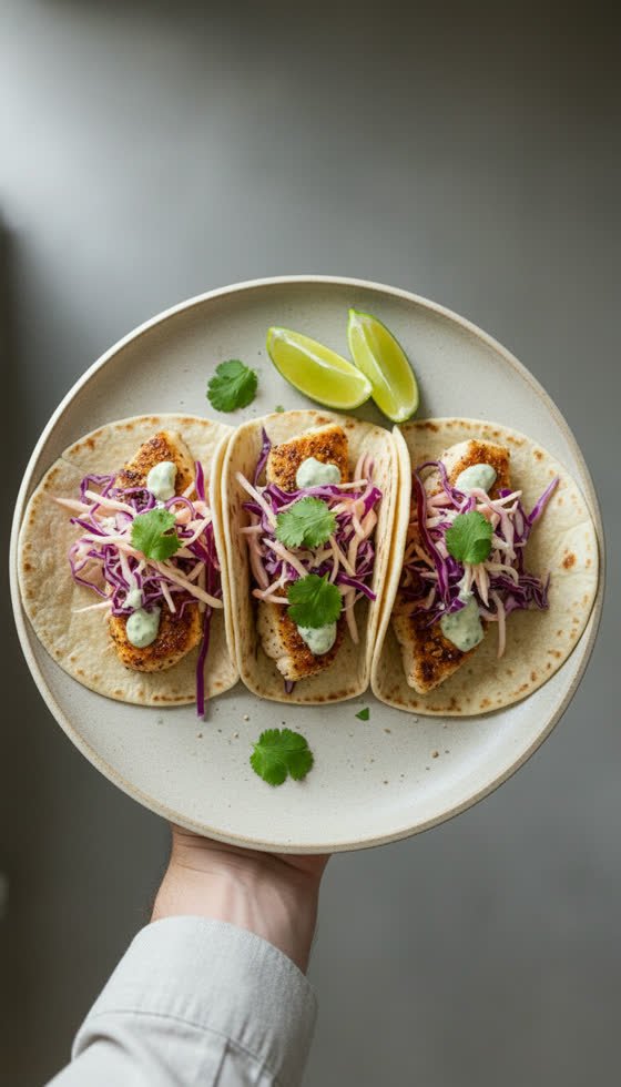 Blackened Fish Tacos
